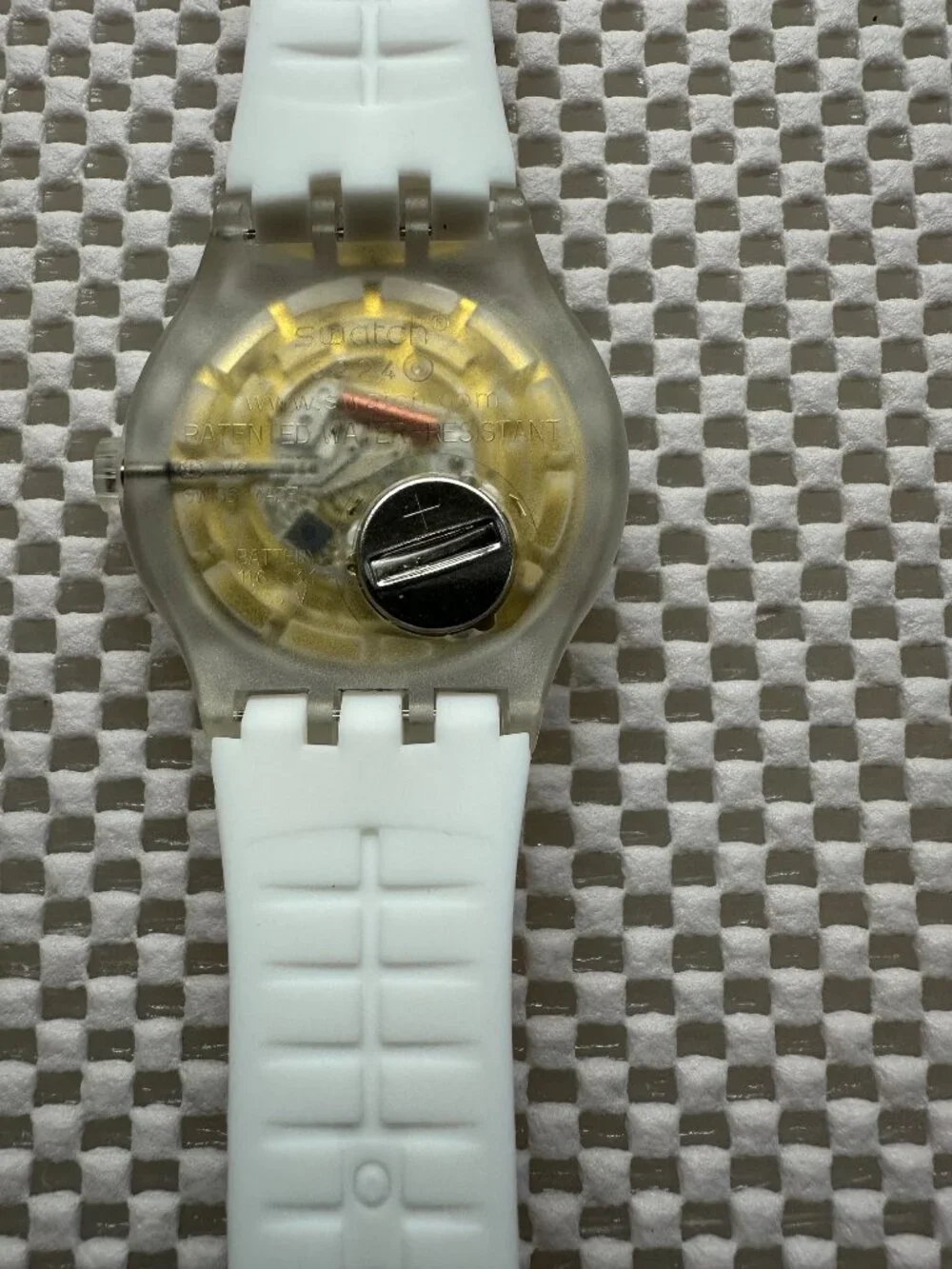 Swatch Watch Ocean Ripple SUDK103 Vintage 2001